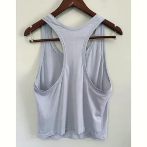 All in Motion‎ Women's Seamless Racerback Tank Top Light Blue Size Med thumbnail 2