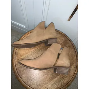 Splendid Women's Brown Ankle Booties‎ Low Block Heel Side Zipper Casual Size 10 thumbnail 6