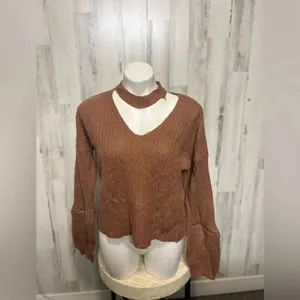 Brown sweater Brown Size L thumbnail 2