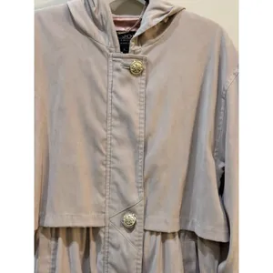 Vintage St. John Coat Collection by Marie Gray -size Large Faux Suede Buttons thumbnail 2