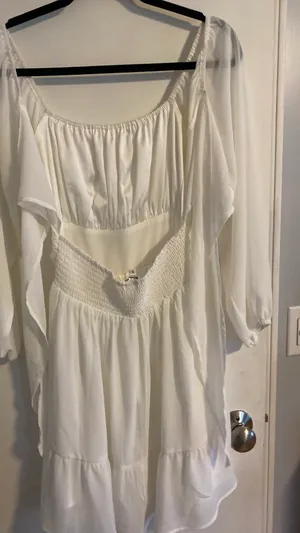 Forolav White Formal Sundress thumbnail 3