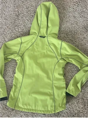 Columbia Women's Lime Green Hooded Softshell Jacket thumbnail 6