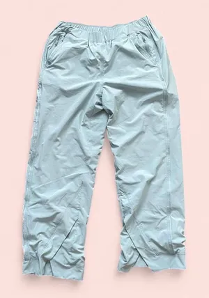 Free people movement light blue lined pants sz S thumbnail 1