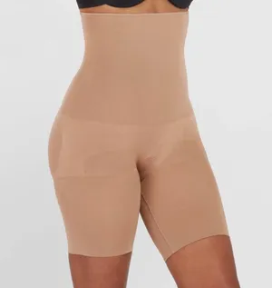 Spanx Assets by remarkable results high waist mid thigh shaper shapewear thumbnail 1