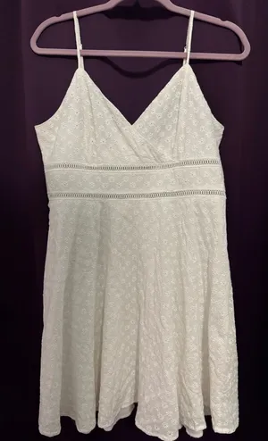 Altar'd State White Dress Floral thumbnail 1