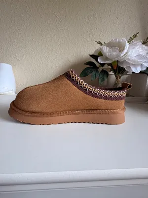 Cozy Faux Suede Slip On Slippers thumbnail 6