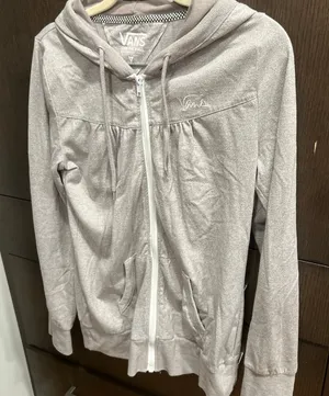 Vans women's zip up Hoodie‎ embroidered size large thumbnail 1
