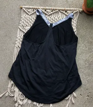 Nike Black Dri-Fit Tank Top Medium thumbnail 3