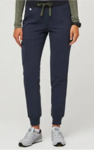 FIGS Limited Edition Women's Quiet Navy Zamora Jogger Scrub Pant thumbnail 1