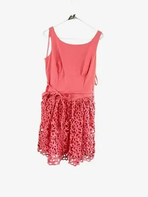 ANTONIO MELANI Coral Lace Mini Dress thumbnail 3