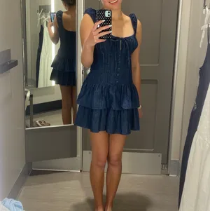 Target Denim A-Line mini dress thumbnail 2