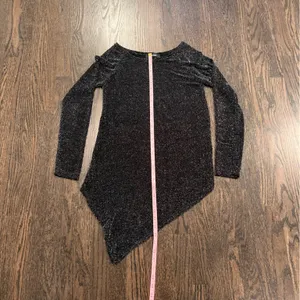 Karen Kane Dark Gray Asymmetric Tunic thumbnail 3