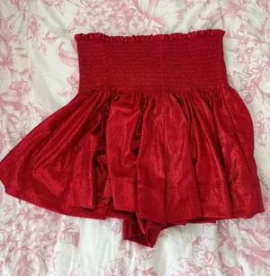 queen of sparkles red swing shorts thumbnail 2