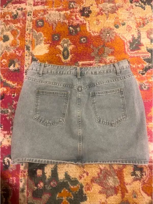 Jean Skirt Blue Size L thumbnail 2