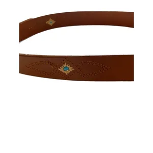 Liz Claiborne Genuine Leather Belt Brown Size L thumbnail 7