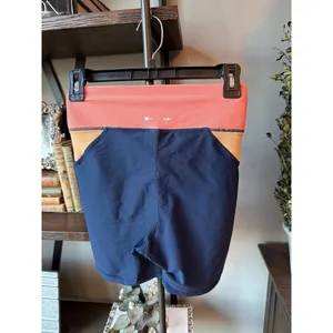 THE UPSIDE Shakti Spin Biker Short Navy Orange Womens Size Small thumbnail 7