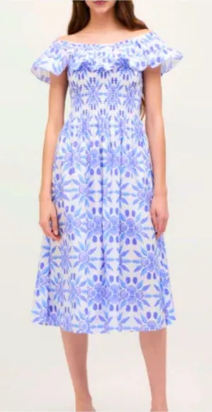 Hill House Akilah Nap Dress - Blue Shell thumbnail 1
