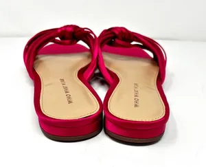 Who What Wear Grace Satin Sandals Pink Sz 7 NWT thumbnail 4