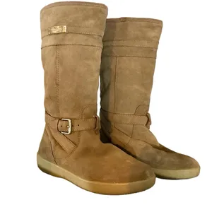 Coach "Tallulah" Pull On Suede And Faux Shearling Lined Winter Boots (5.5) thumbnail 8