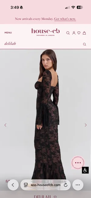 NWT House Of CB Delilah Dress thumbnail 5