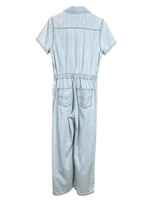 Levi’s Type III Short Sleeve Denim Jumpsuit Light Wash Small thumbnail 5
