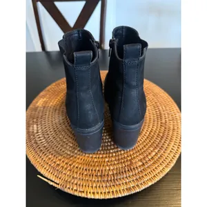 Vagabond Shoemakers Grace‎ Black Leather Block Heel Ankle Boots Womens 40 thumbnail 3
