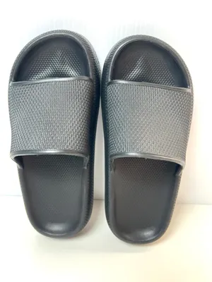 Joomra Black Pillow Cloud Slides Women 4-5.5 EVA Comfort Shower Sandals thumbnail 9