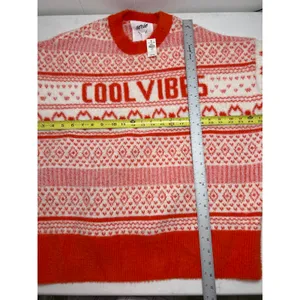 Aerie Flurry Oversized Crew Sweater in sunburst. Size M. NWT thumbnail 6