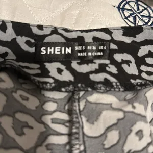 SHEIN Women's Boho Print Thigh High Waist A Line Split Midi Skirt Size 4 thumbnail 7