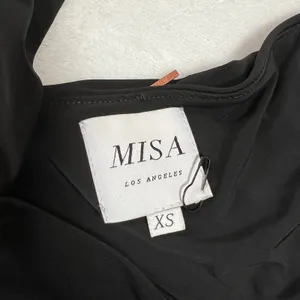 MISA Los Angeles Leza Mini Dress Size XS V-Neck Sleeveless Knot Front LBD Party thumbnail 6