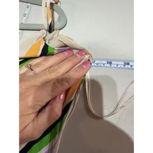 ASTR The Label Midi Dress Womens S Multicolor Striped Slit Boho Party Cocktail thumbnail 7