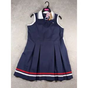 NWT Tommy Bahama Active Dress Set Women's M Navy Polo Tennis Golf Pleated 3pc thumbnail 2