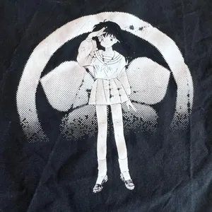 Black Inuyasha Kagome Higurashi Tote Bag thumbnail 2