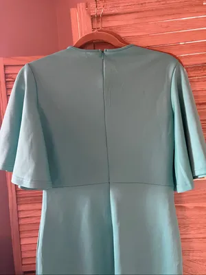 Women's Sheath Dress with Flutter Sleeves Medium thumbnail 11