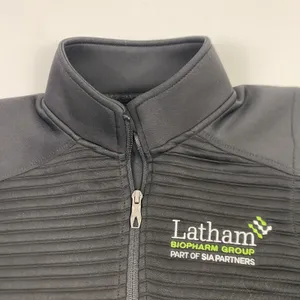 Spyder Vest Womens Medium Black Full Zip Quilted Softshell Latham Biopharm Group thumbnail 5
