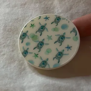 Turtle Pop Socket Blue thumbnail 3