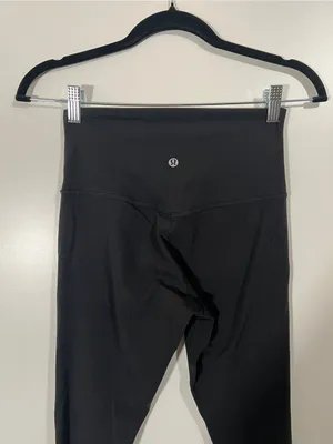 Lululemon Align Leggings Full Length 28” Size 6 Black thumbnail 6