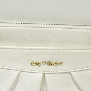 Juicy Couture White Faux Leather‎ Wristlet Clutch Bag thumbnail 2