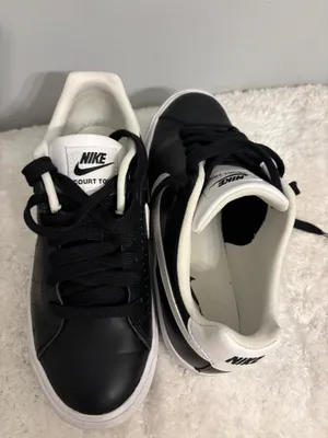 Black and white Nike Court tour sz 6.5 thumbnail 12