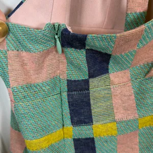 Anthropologie Eva Franco Mod Plaid Halter Top W2311 Sz XS thumbnail 6