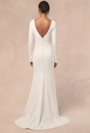 Lulus New Feeling of Forever White Long Sleeve Mermaid Maxi Dress thumbnail 11