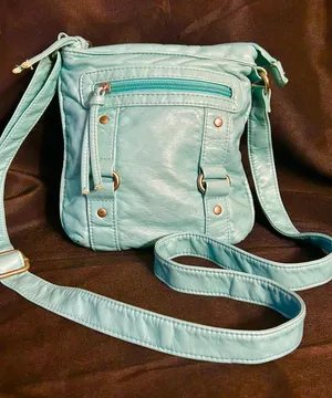 Mudd Women’s Teal Crossbody Bag Shoulder Purse thumbnail 1