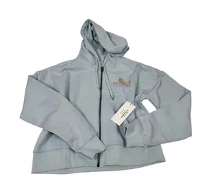 NWT‎ Hurley Womens Full Zip Hoodie Skyway Blue Costa Mesa CA Fleece XS thumbnail 1