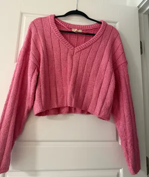 PacSun Sweater Cropped LA Hearts thumbnail 1
