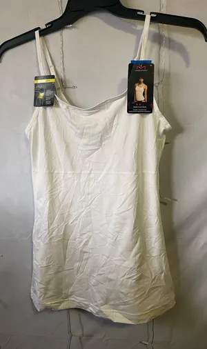 Old Navy White Ribbed Camisole Tank thumbnail 1