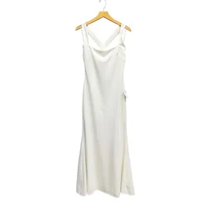 Lulus Pure Romance White Mermaid Maxi Dress size Medium NWT thumbnail 4