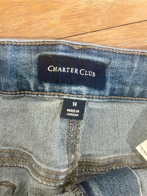 Charter Club Denim Skirt, 14 thumbnail 3
