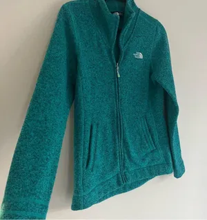 North face teal jacket thumbnail 2