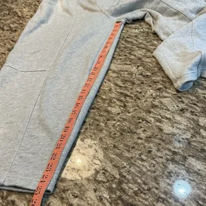 Aerie Womens S Short Gray Cargo Sweatpants Jogger Pants NWT Flaw thumbnail 4