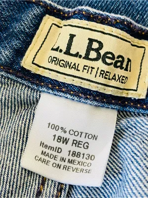 VINTAGE L.L. BEAN Classic High Rise Jeans thumbnail 4